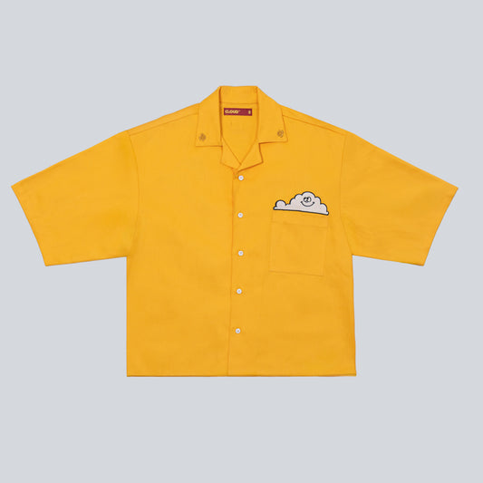 Camisa de botones nube amarilla