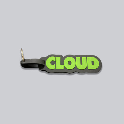 Llavero CLOUD verde neon