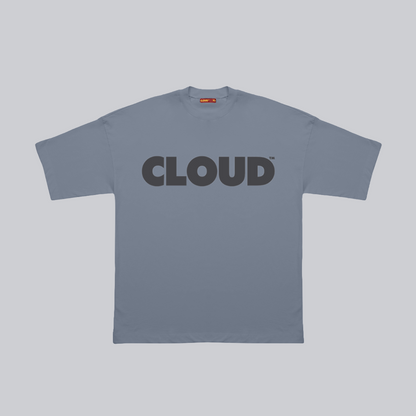 Camiseta BLOCK gris sobre gris regular fit