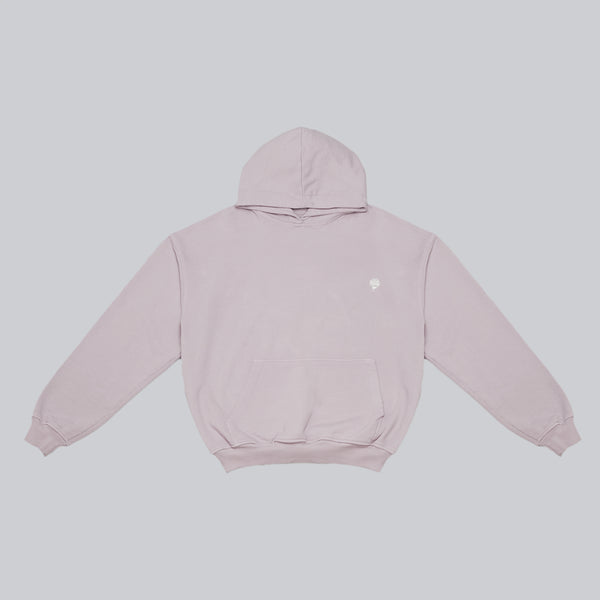 Hoodie rosa bordado
