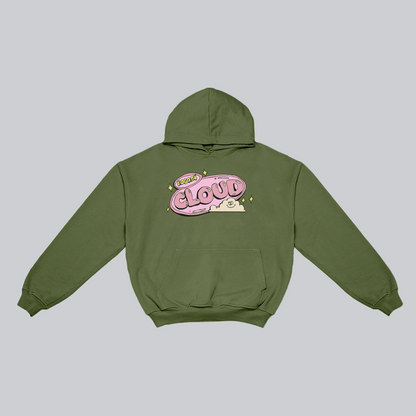 Hoodie verde caramelo