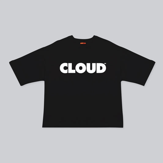 Camiseta BLOCK negro sobre blanco