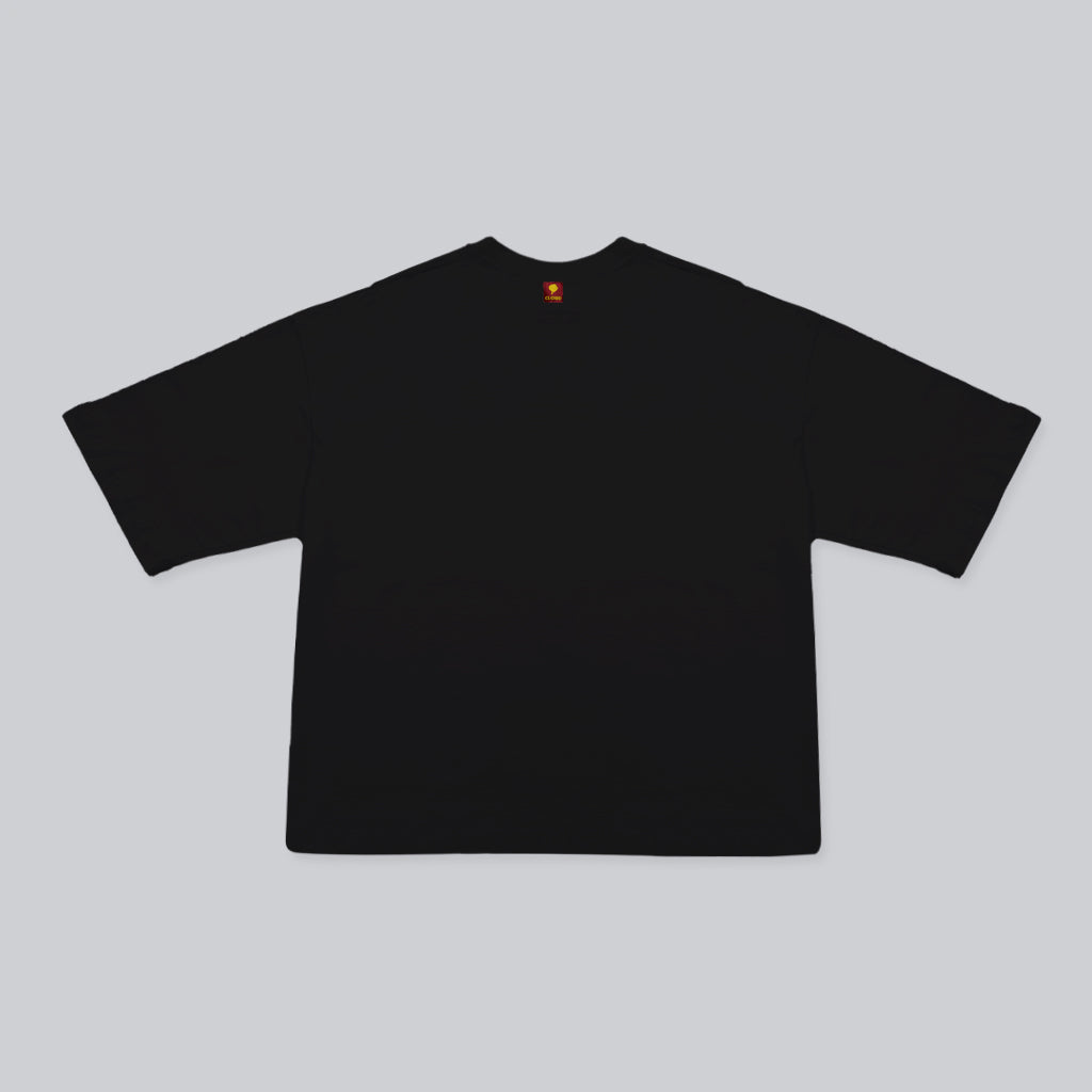 Camiseta BLOCK negro sobre negro