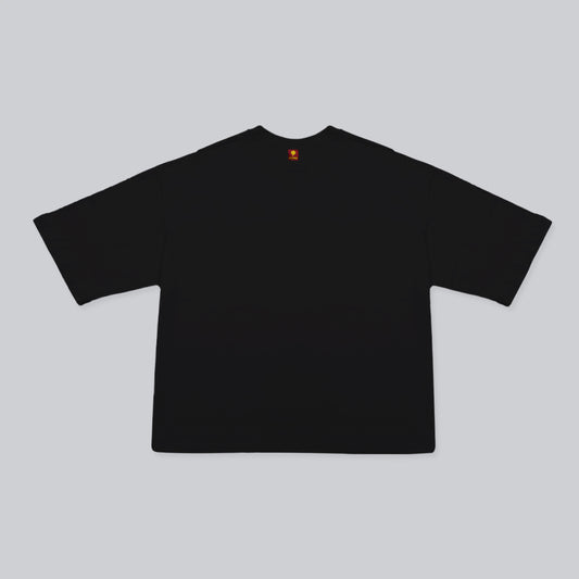 Camiseta BLOCK negro sobre negro
