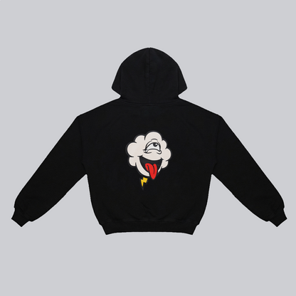 Hoodie nube negro