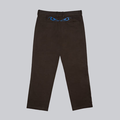 Pantalón vigilante café